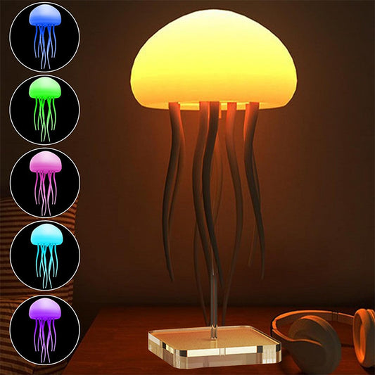 Lampada d'atmosfera a forma di medusa