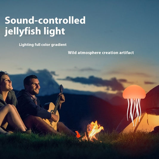 Lampada d'atmosfera a forma di medusa